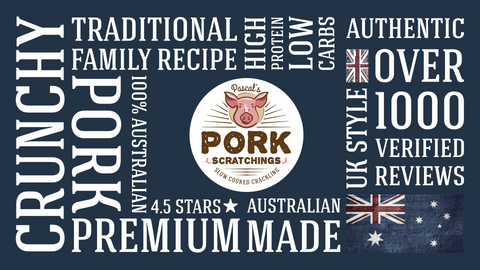 Premium Pork Scratchings - Made in Australia