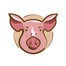 Premium Pork Crackling - Pascal's Pork Scratchings Pig Logo. Australia's authentic Pork Scratchings - Australian Made pork crackling